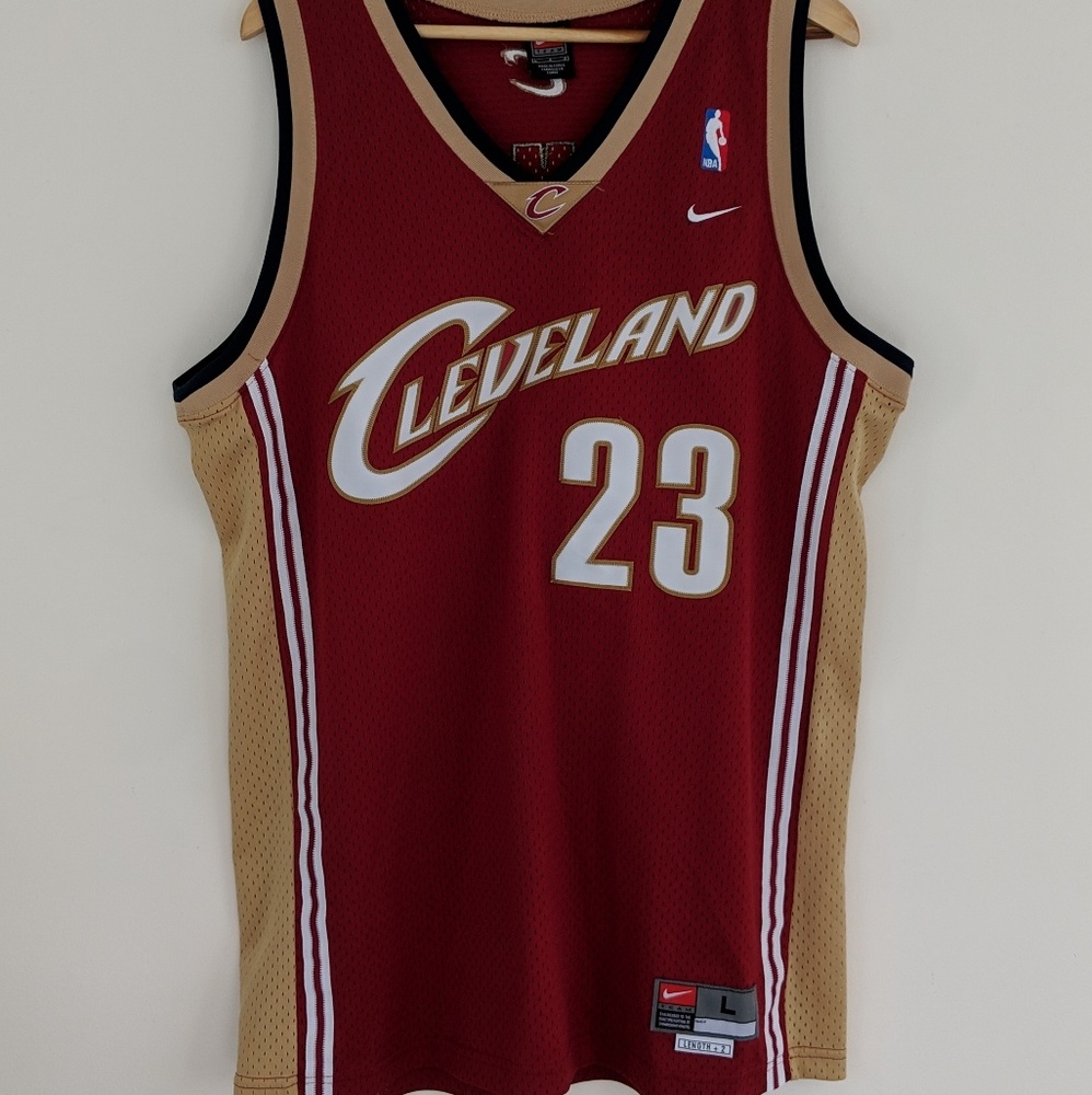 Nike LeBron James Rookie Jersey Cleveland - Large